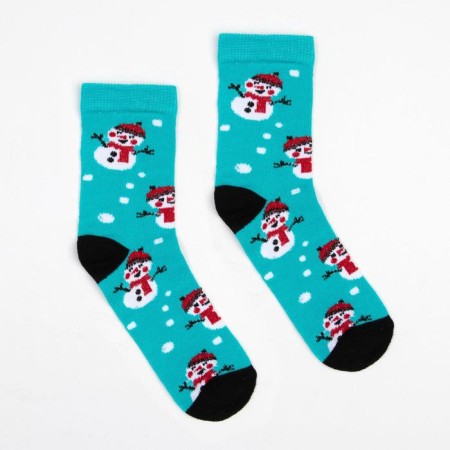 Nosk children's “snowmen” color Vasilek, size 22-24
