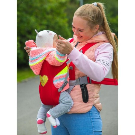 A backpack-kangaroo for the baby "My heart", from 3 to 10 kg-8