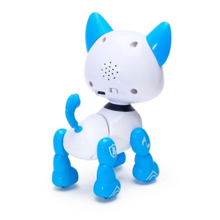 Interactive puppy "Little Friend: Jack", sings songs, answers questions, blue color-3