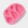 Silicone Mold "cones", 10.2 × 7 × 1.6 cm, pink color