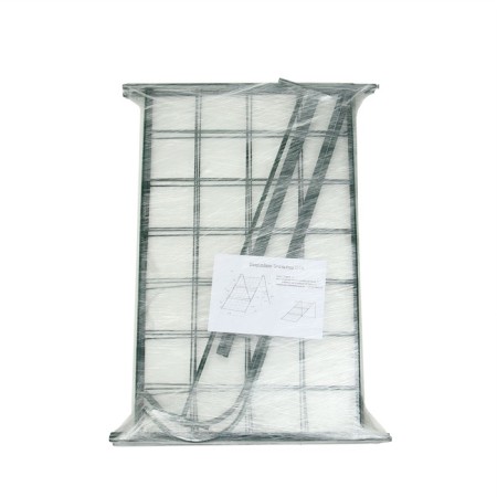 Shpalera, 130 × 75 × 1 cm, metal, green, "mesh for cucumbers"-2