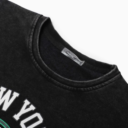 Female sweatshirt, black color, size 44-48-2