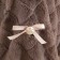 Madeline bedspread, size 160x220 cm, coffee color
