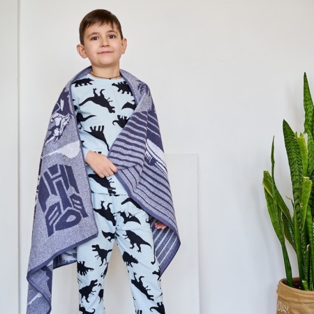 Trure -colored towel "Grimlock" transformers, 70x130 cm, 100% cotton, 420g/m2-5