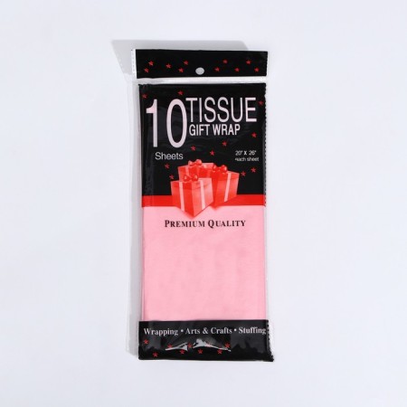 Package paper with silence, pale pink, 50 x 66 cm-2