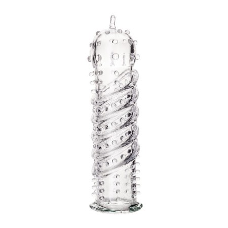 Toyfa A-Toys, TPR penis, transparent, 15.3 cm-1