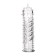 Toyfa A-Toys, TPR penis, transparent, 15.3 cm