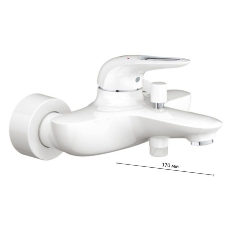 Bath mixer Grohe Eurostyle 2015, external installation