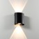 Facade lamp Arte Lamp Bosto A3122al-2BK, LED, 2x1 W, 4x8x7.5 cm, 110 lm, black