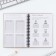 Weekly A5, 86 sheets “I can. I do "in a solid cover with embossing