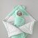 Set for discharge Winter Kinderlitto "Bear", 5 items, height 56-62 cm, mint color
