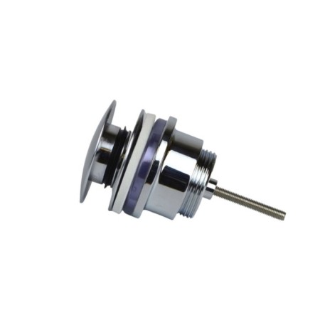 Bronze de Luxe 1760’s 008CC bottom valve, for a shell, brass, chrome-1