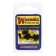 Mormyshka column with a "cheese" cube (black), weight 1 g, size 3