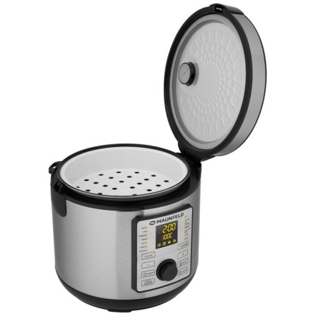 MAUNFELD MPMC-1625s multicooker, 860 watts, 5 l, 17 programs, anti-stick coating, gray-black 936-5