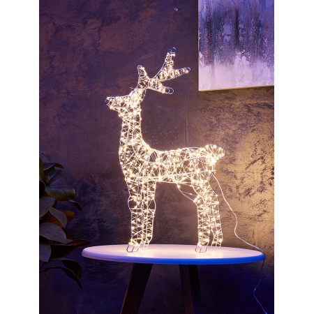 Figure Frosty Frosty "Deer", 55x40x10, 720 LED, 220V, glow warm white