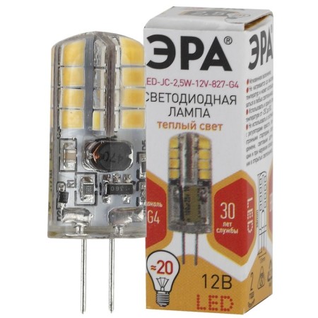 LED LED era Standard "Capsula", 2.5 W, G4, 200 lm, 2700k, glow warm white