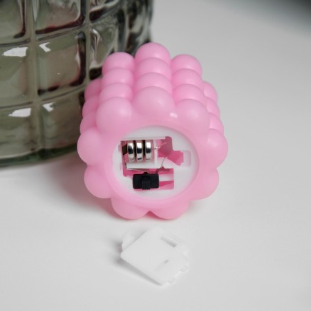 LED figure "Candle Balls" 5x5 cm, batteries AG13x3 (included), glow warm white-2