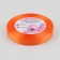 Satin tape, 12 mm × 23 ± 1 m, color saturated orange No. 144
