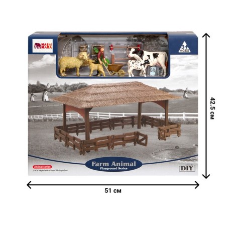 Set of figures "on the farm", 18 items-5