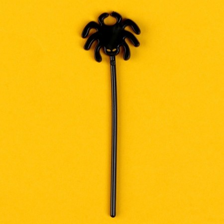 Spider skewers, in a set of 12 pieces, black color-2