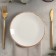 Plate plate Beege, D = 18 cm, beige color