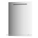 EvoForm mirror, with a shelf, built-in LED light, 3.5 watts, 55 cm, 55x75 cm
