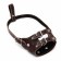 Pressed muzzle adjustable, No. 2, DN 5 cm, ohm 15-22 cm, brown
