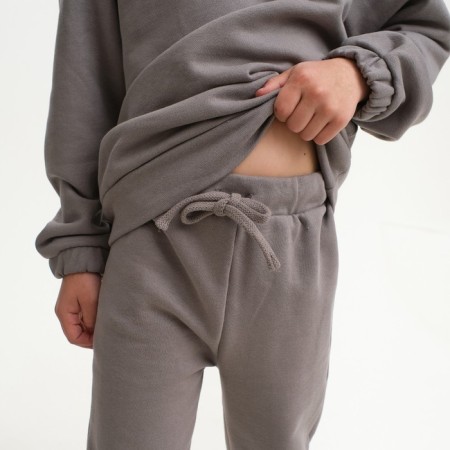 Kidshot (sweatshirt, trousers) KAFTAN "BASIC Line", size 36 (134-140), color gray color-4