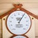 Thermometer is a gigrometer for the bath "House", 18x23.6cm, "Dobroparov"