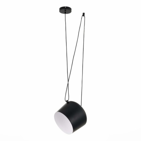 Suspension EVOLUCE. Sle120643-01. TRIESTE. 1x40 W, E27, 24.3x24.3x21 cm, black color-3