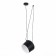 Suspension EVOLUCE. Sle120643-01. TRIESTE. 1x40 W, E27, 24.3x24.3x21 cm, black color