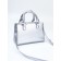 Women's bag, 20*8*14, lightning departure, belt lengths, silver