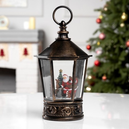 Figure LED "Snow Miracles", 22x14 cm, music, aah3, usb, glow warm white-1