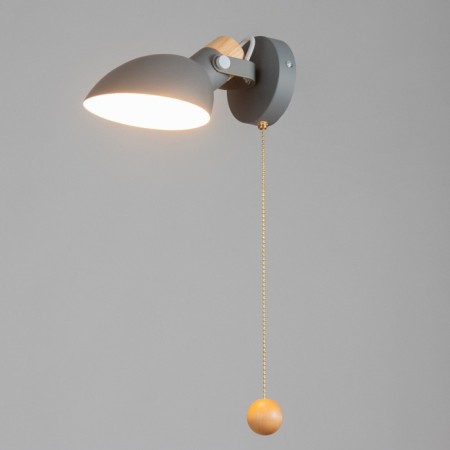 Bra "Ala" E27 40W gray 14x23x11 cm-1