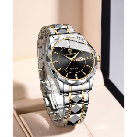 Men's wristwaters, with a calendar, D-4.2 cm, strap L-26 cm, 3 atm-1