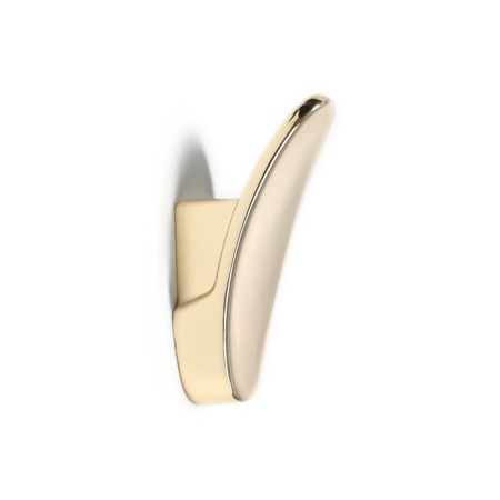 Furniture hook cappio plate, one -rod, color gold