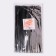 Comb with a tail, 21 × 2.5 cm, packing 20 pcs, black color