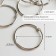 Ring for creativity (for photo albums) "silver" int. D = 5 cm external. D = 5.5 cm