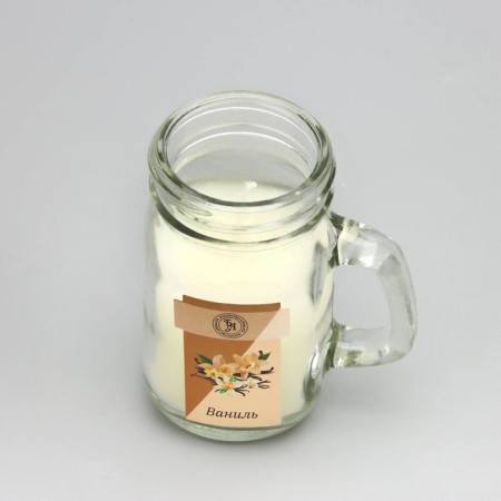 Aromatic candle in the Bank "Vanilla", 7.2 x 8.5 cm, 190 g-3