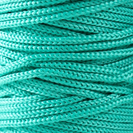 Knitted polypropylene cord without a core 3 mm /50 m (green)-2