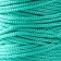 Knitted polypropylene cord without a core 3 mm /50 m (green)