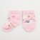Socks children's baby I am a “unicorn”, pink color, 12-14 cm