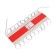 SMD5054 LED module, 1.5 W, 3 LED, 135 lm, IP65, 6500K, 12V, white, set 20 pcs.