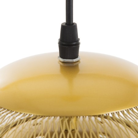 Bayerlux lamp "Brighton" E27 40W gold 35x35x30-130cm-7