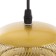 Bayerlux lamp "Brighton" E27 40W gold 35x35x30-130cm