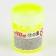 Slime, yellow, tube with balls, 40 g