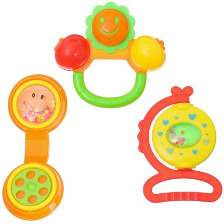 Set of rattles "Little Joy", 3 pcs, color mix, baby-10