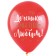 Latex ball 12 "" With DR! Daughter ", pastel, set of 50 pcs., Mix