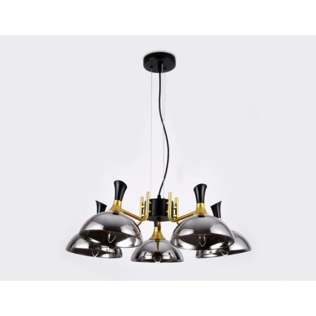 Ambrella Light Traditional, 5x40W E27 chandelier, Black gold color-1