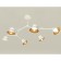 Ambrella Light, Traditional Diy, XB9055101, 6XGX53, White Sand, Golded Golged, Transparent Small Set